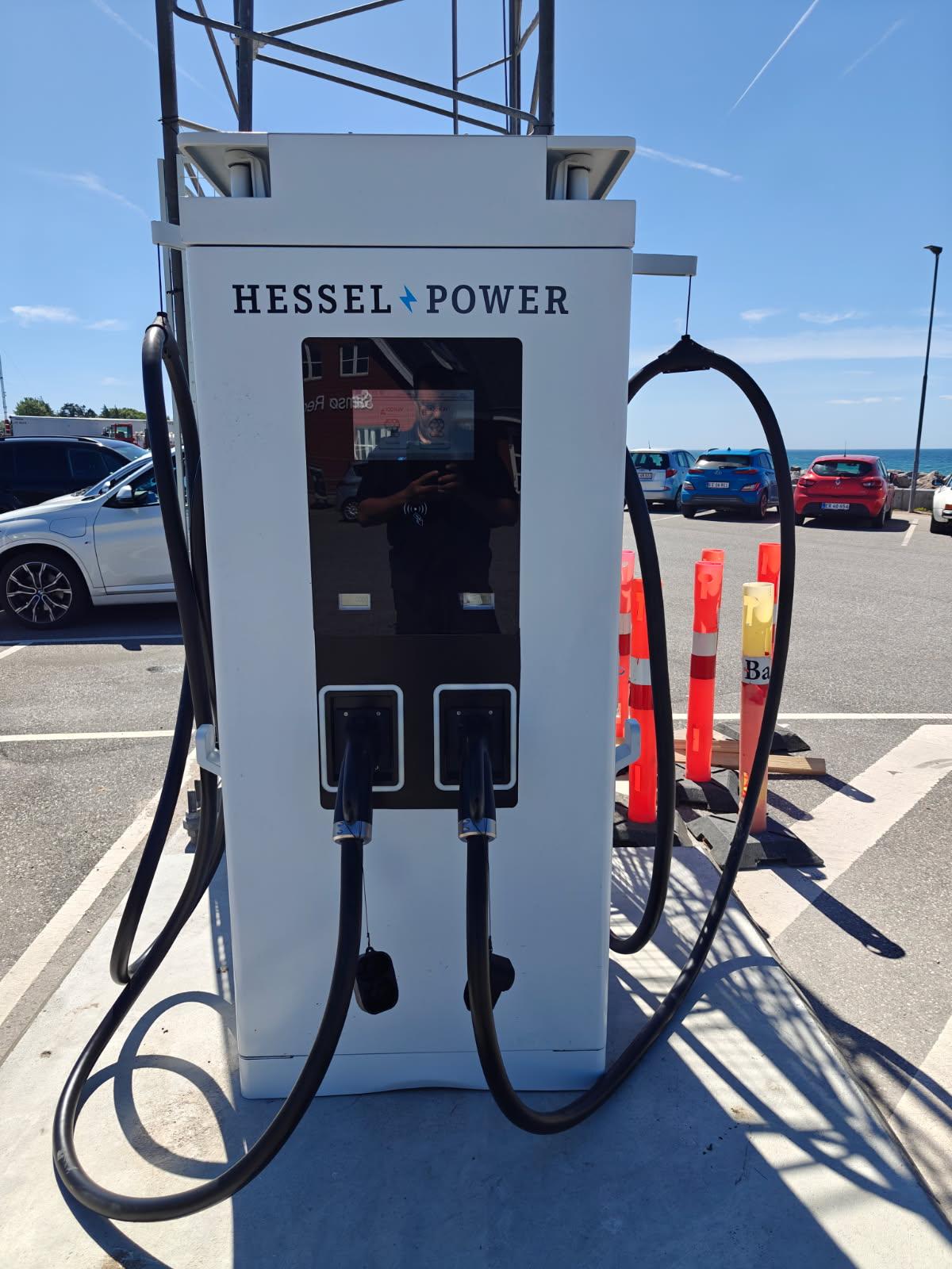 Hessel Power 240 kW lynlader ved Samsø havn